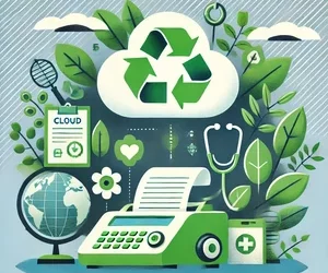 Going Green with Faxing: Advancing Sustainability in Healthcare